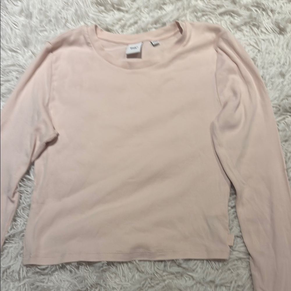 ARITZIA Women's Pink Long Sleeve Top